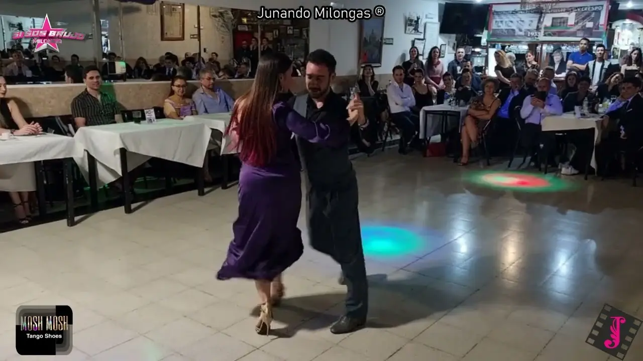 Video thumbnail for PABLO GIORGINI & ANALIA CENTURION || Meta Fierro (D Arienzo) [milonga]