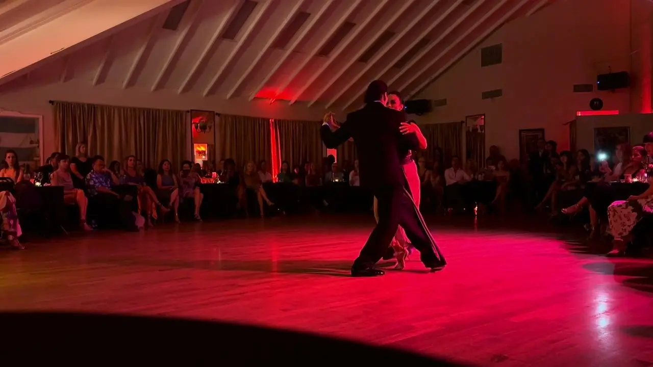 Video thumbnail for Carlos Barrionuevo & Mayte Valdez performance 1 @Milonga Corazon (Fridays) - Los Angeles, USA