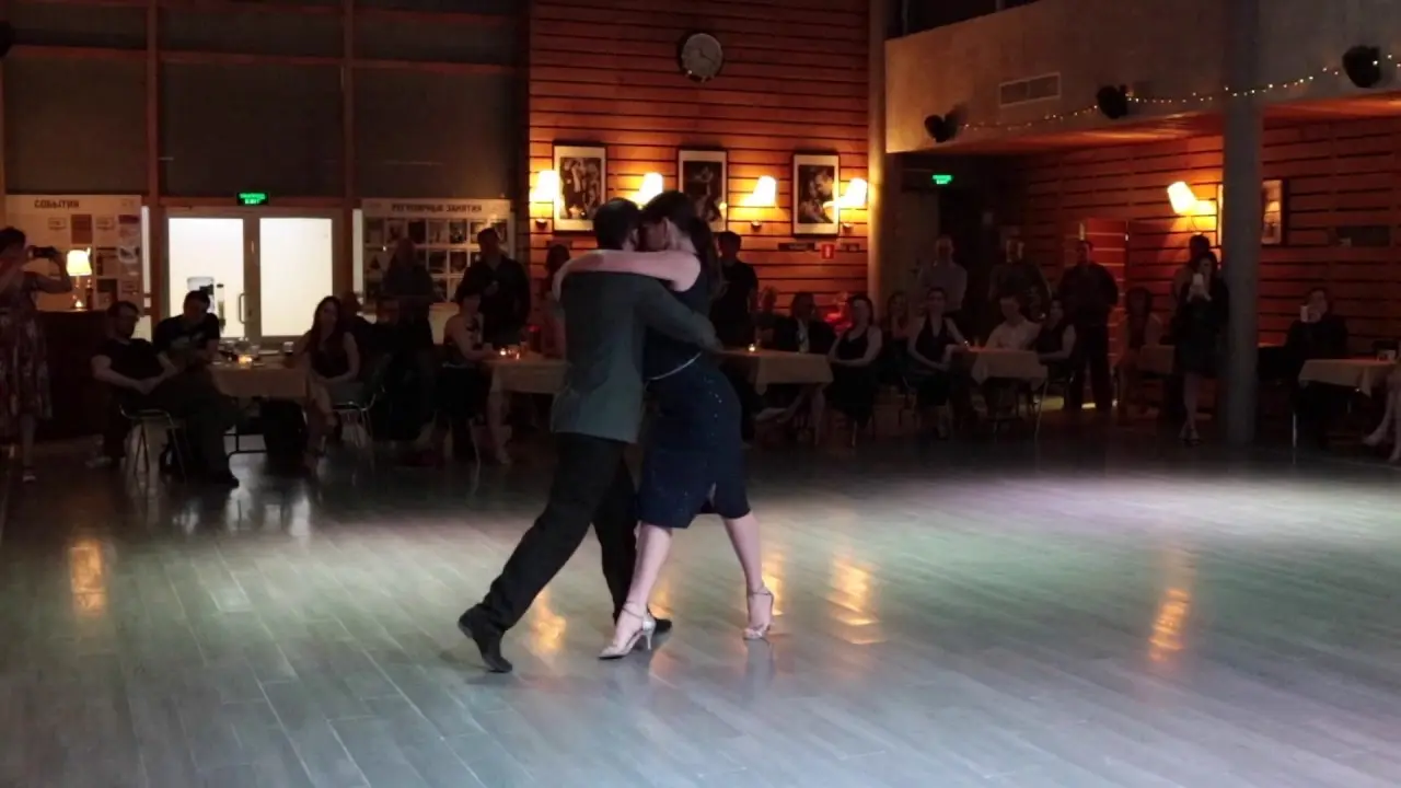 Video thumbnail for Giggio Giovanni & Polina Barsukova, 1-3, Russia, Moscow, Milonga "ME GUSTA!", 14.02.2017