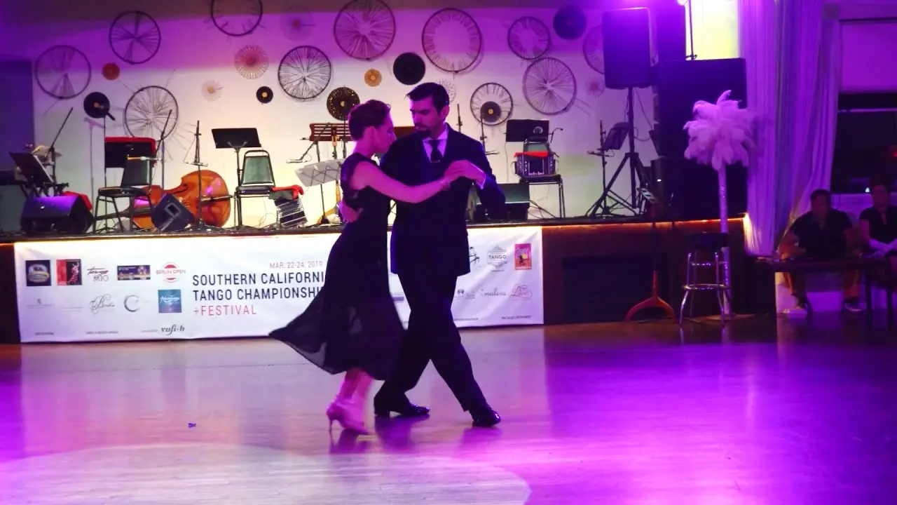 Video thumbnail for German Ballejo and Magdalena Gutierrez Tango Demo 2/3 SCTC 2019 Mar 22