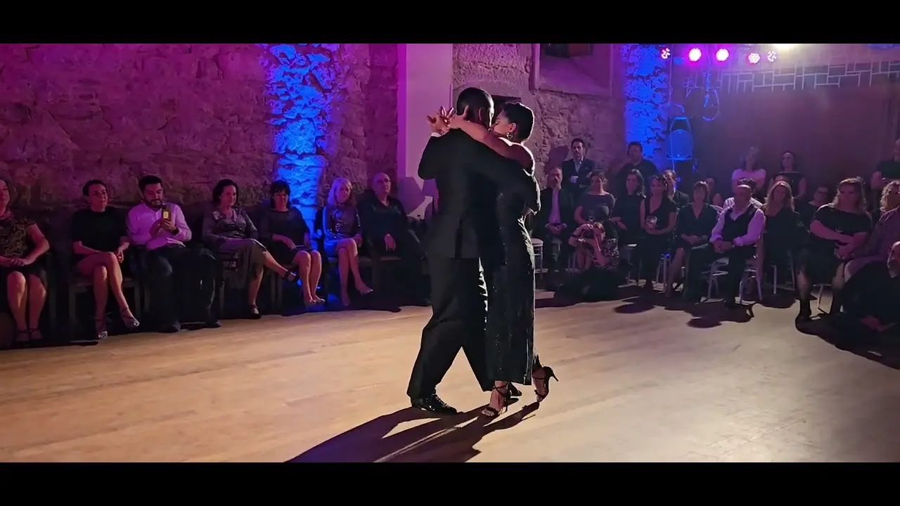 Video thumbnail for Carlos Santos David y Mirella.X Compostela Tango Festival  08/02/25.Osvaldo Fresedo   Arrabalera-1/4