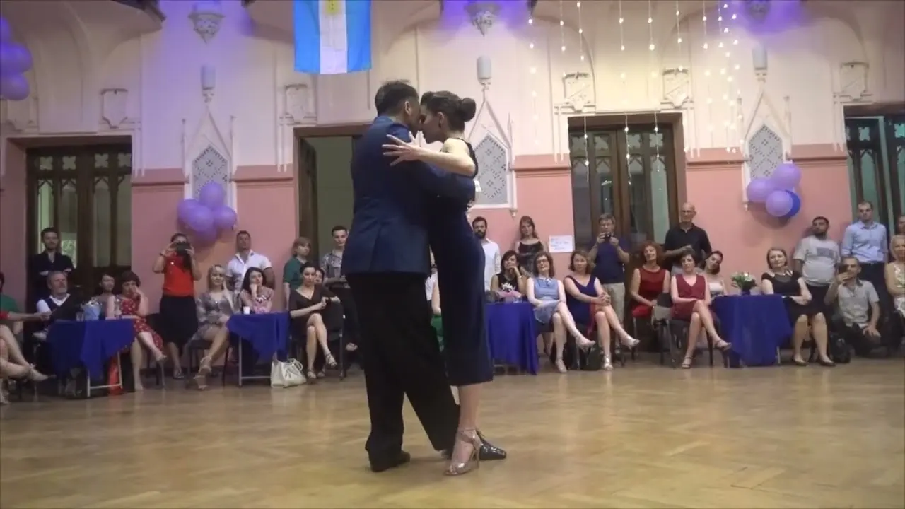 Video thumbnail for Teka Gogrichiani & Julio Saveedra: "La vida es corta" @ Tibilisi Tango Festival 2019