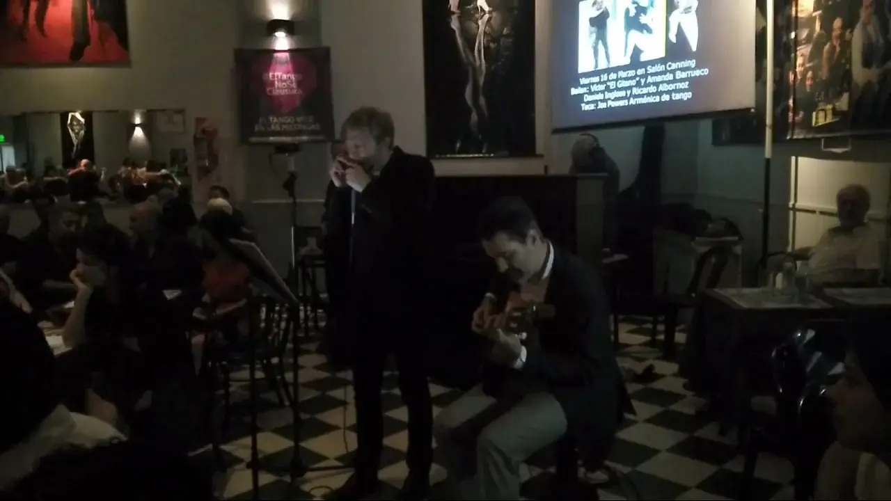 Video thumbnail for Tango Harmonica ~ Joe Powers @ Milonga Parakultural