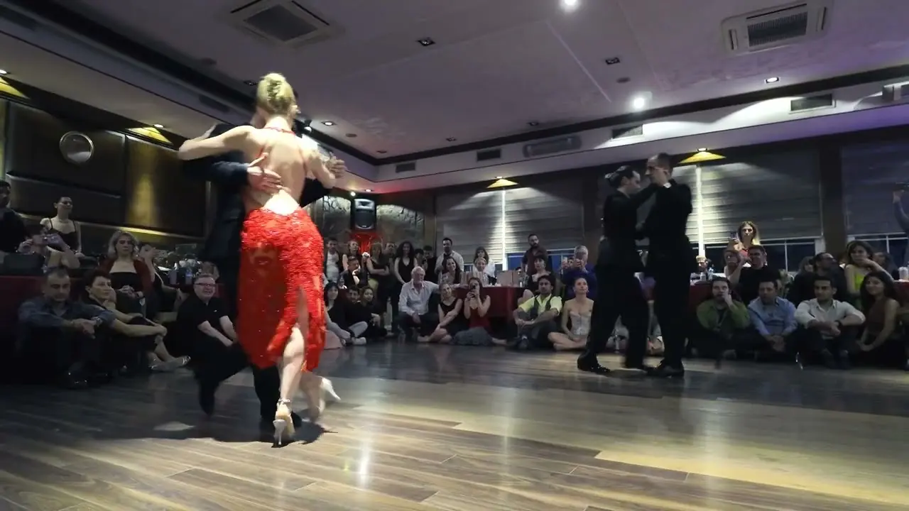 Video thumbnail for Hakan Ateş & İbrahim Hafiftaş, Francesca Aracri & Mert Moran/Loca-La Juan D'Arienzo