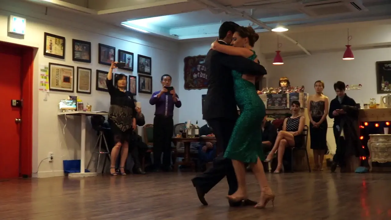 Video thumbnail for [ Tango ] 2017.12.16 -  Magdalena Gutierrez & German Ballejo - Show No.2