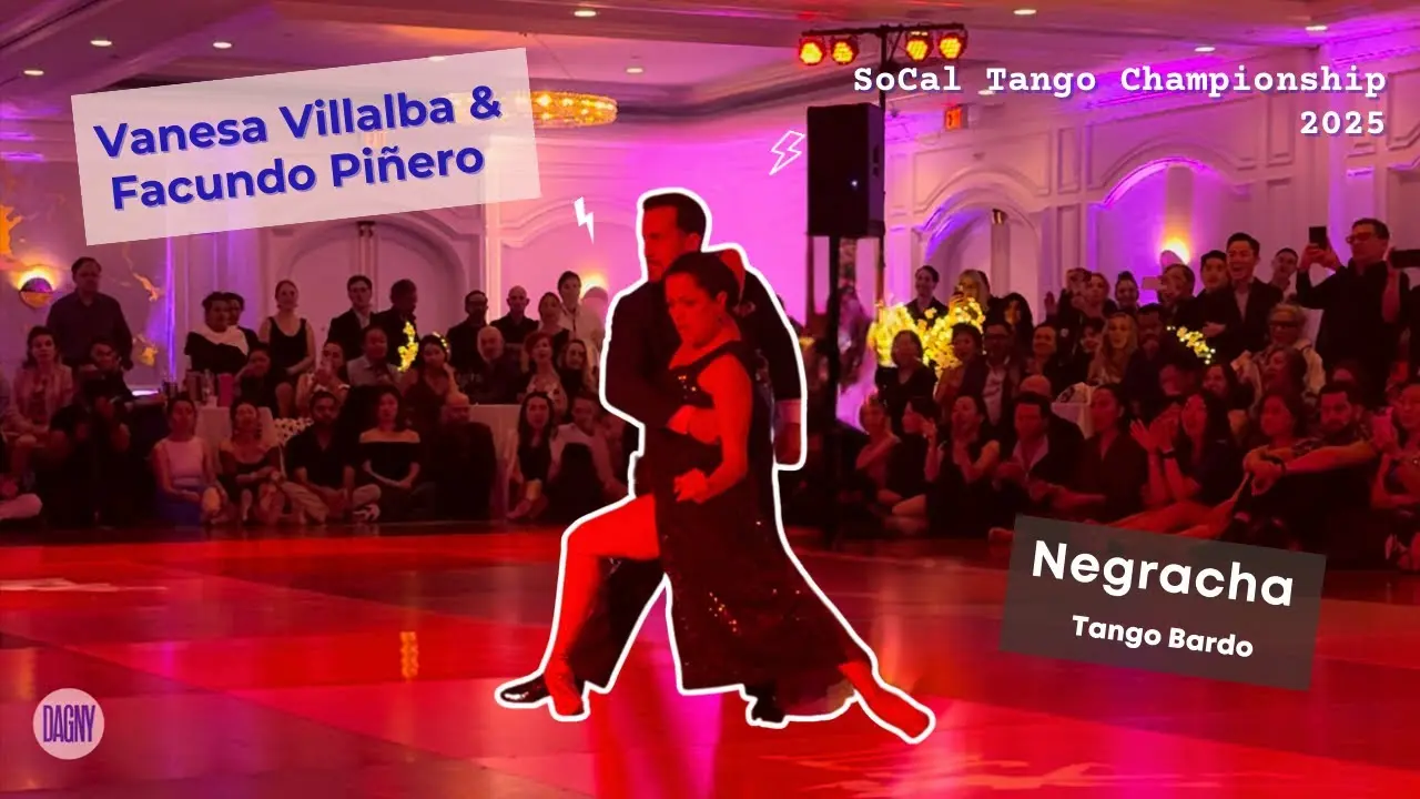 Video thumbnail for Vanesa Villalba & Facundo Piñero Argentine Tango to Negracha by Tango Bardo