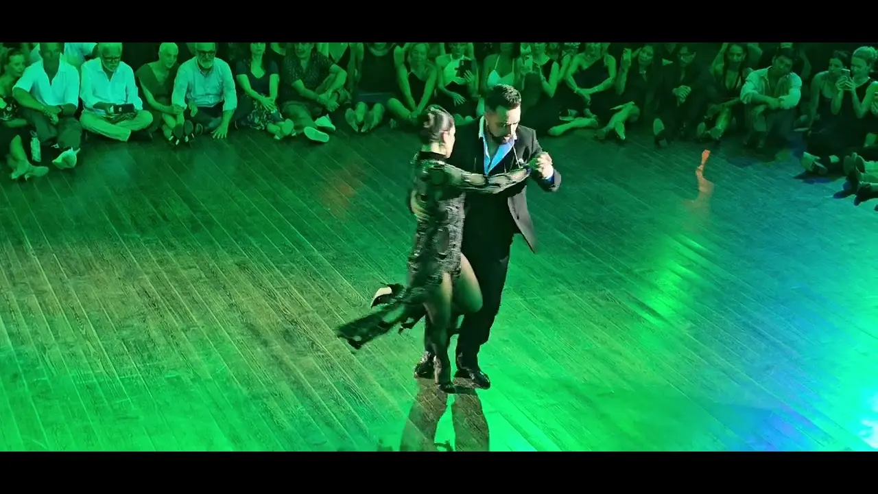 Video thumbnail for Jonathan Saavedra y Clarisa Aragon. Lisbon Tango Festival 25, Portugal. Adrover Tango  - Arrabal