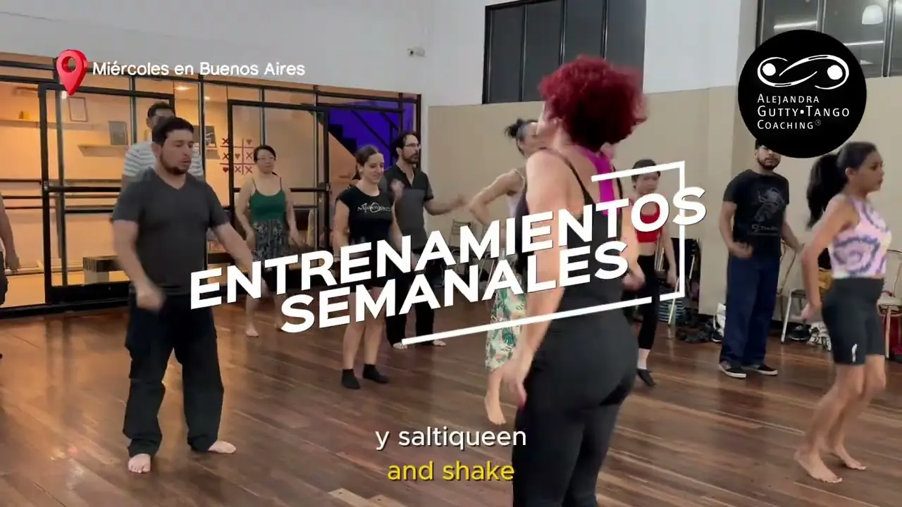 Video thumbnail for ✊ Entrenamientos Tango Coaching® by Alejandra Gutty | en Baires y On demand, worldwide.
