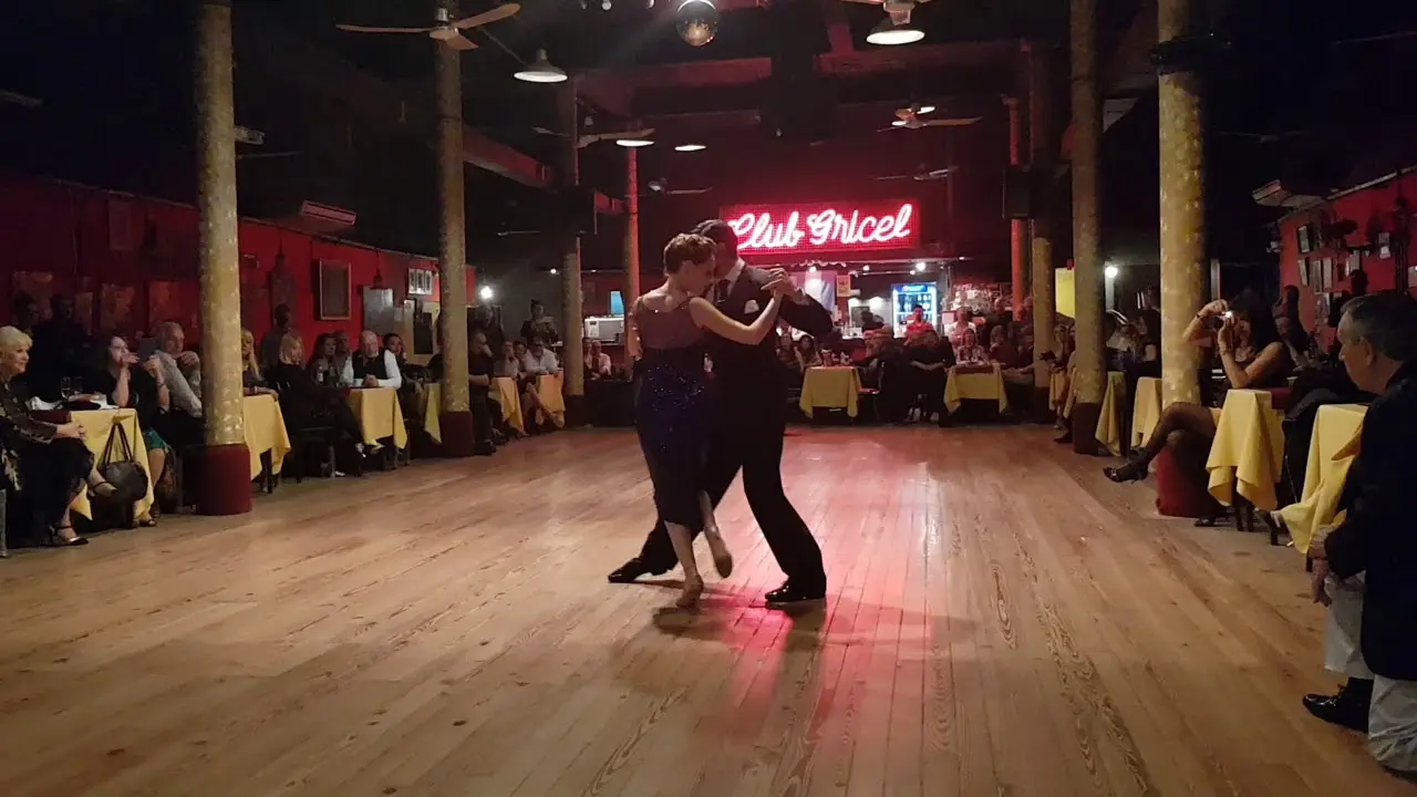 Video thumbnail for Germán Ballejo & Magdalena Gutierrez 2/3. Tres Amigos, Troilo - Marino.