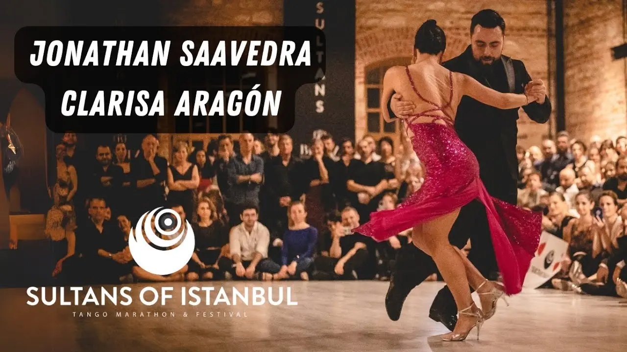 Video thumbnail for Jonathan Saavedra & Clarisa Aragón , Meta Fierro , Sultans of Istanbul Tango Festival 2024