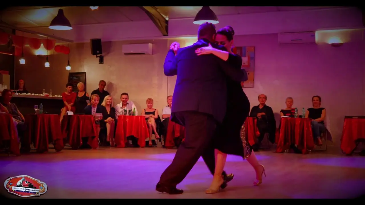 Video thumbnail for Sebastian Bolivar & Cynthia Palacios "Milonga de antaño" 3/4 El Salon de Tango Montpellier 2019