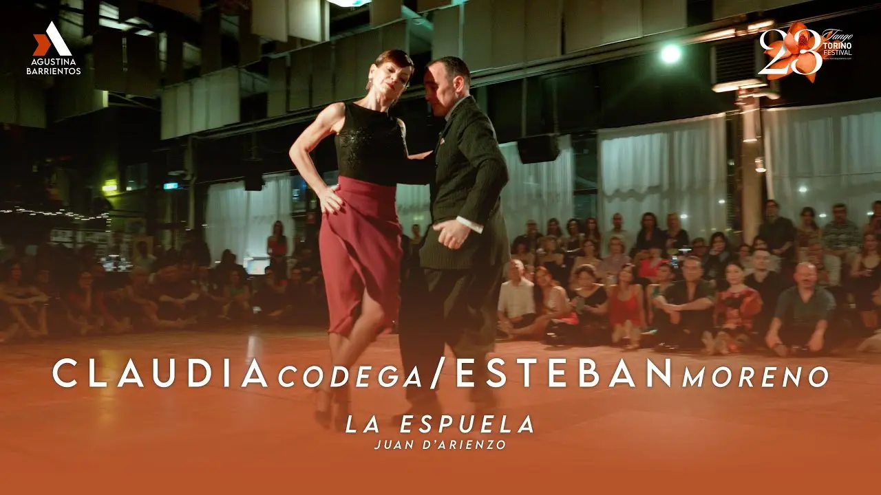 Video thumbnail for TANGO TORINO FESTIVAL 2025 - CLAUDIA CODEGA & ESTEBAN MORENO - LA ESPUELA, JUAN D'ARIENZO
