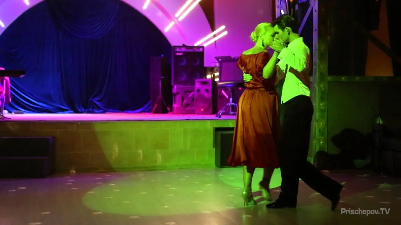 Video thumbnail for Alexander Sergeyev and Ekaterina Lugovaya, 3-3,  Moscow, Russia, Prischepov Milonga,  18.05.2015