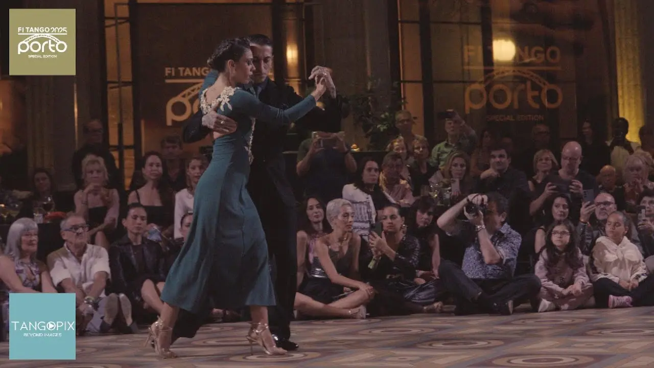 Video thumbnail for FI TANGO 2025 PORTO - Julián Sanchez & Bruna Estellita dance Carlos Di Sarli - Destino de Flor
