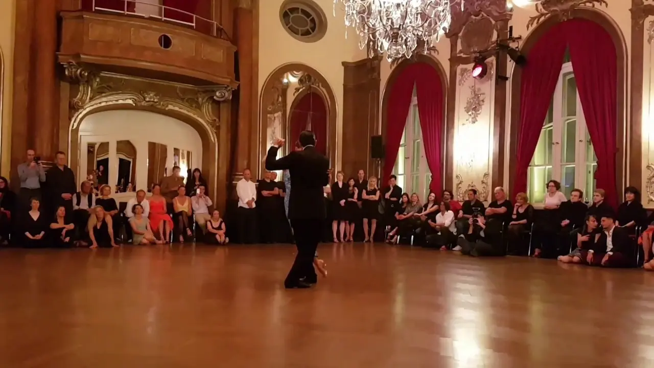 Video thumbnail for Germán Ballejo & Magdalena Gutierrez 3/5 La Tupungatina, Osvaldo Pugliese.