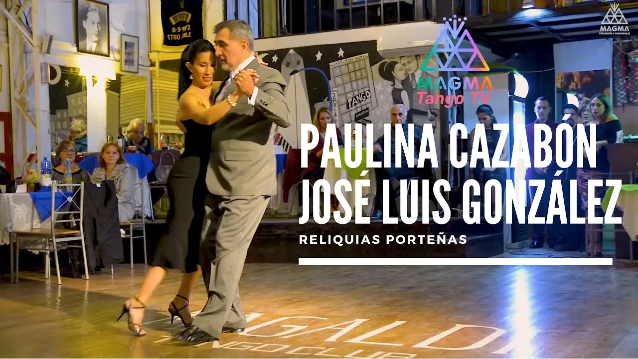 Video thumbnail for Paulina Cazabón & Jose Luis Gonzalez - Reliquias Porteñas (Milonga)- #tbt  2019