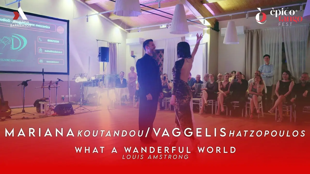 Video thumbnail for MARIANNA KOUTANDOU & VAGGELIS HATZOPOULOS - WHAT A WONDERFUL WORLD --