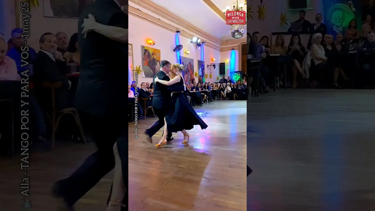 Video thumbnail for Reel Mandria (D'Arienzo) Anna Brouver y Anton Sokoltchik. En lo de Balmaceda 1may25