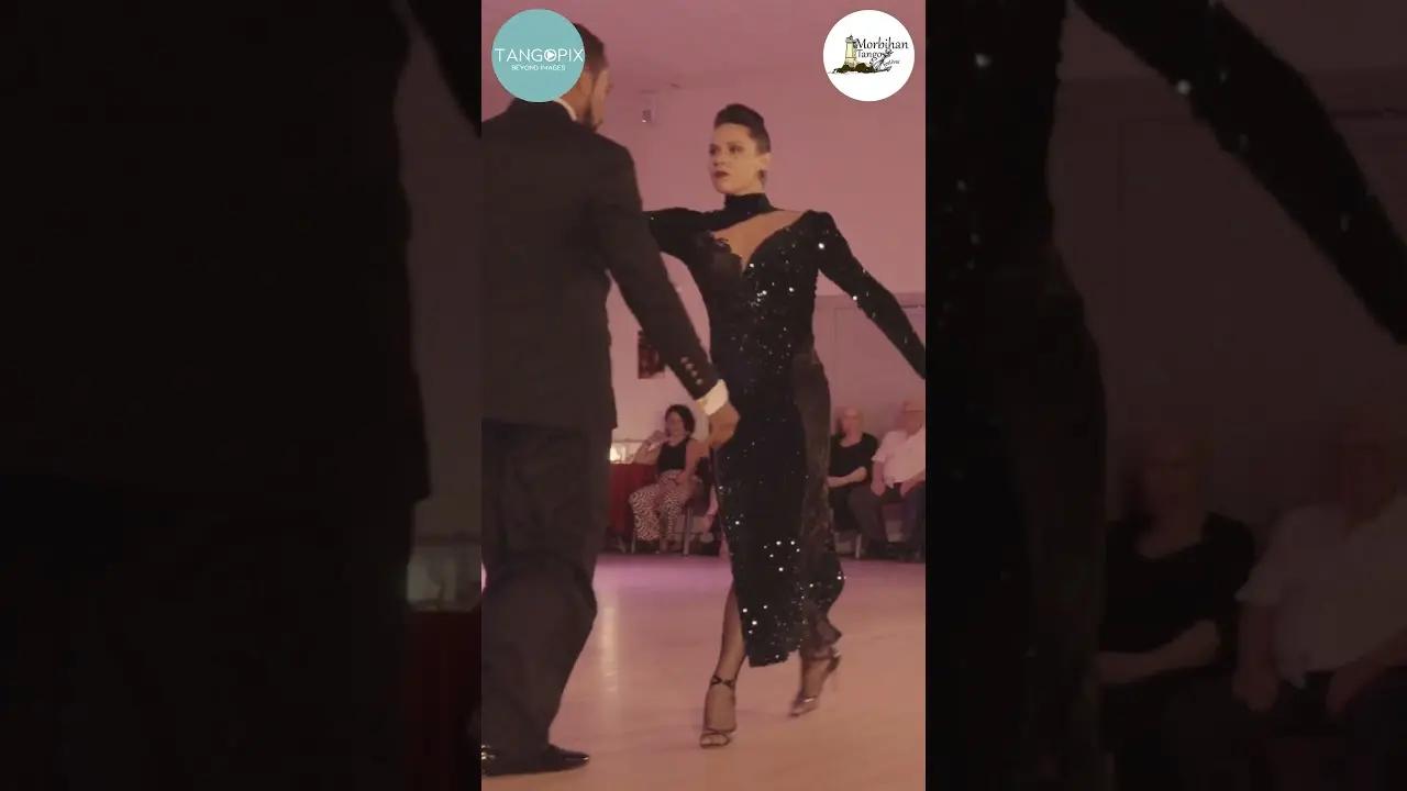 Video thumbnail for MORBIHAN TANGO FESTIVAL '25 - Carlos & Mirella Santos David dance Orquesta Silbando - La Mariposa