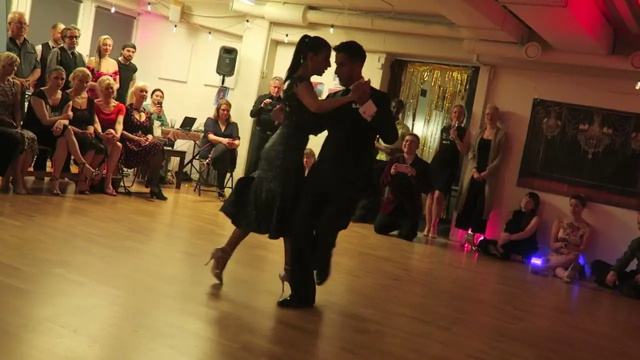 Video thumbnail for Virginia Gomez & Christian Marguez at Tango Club Helsinki 2025 3
