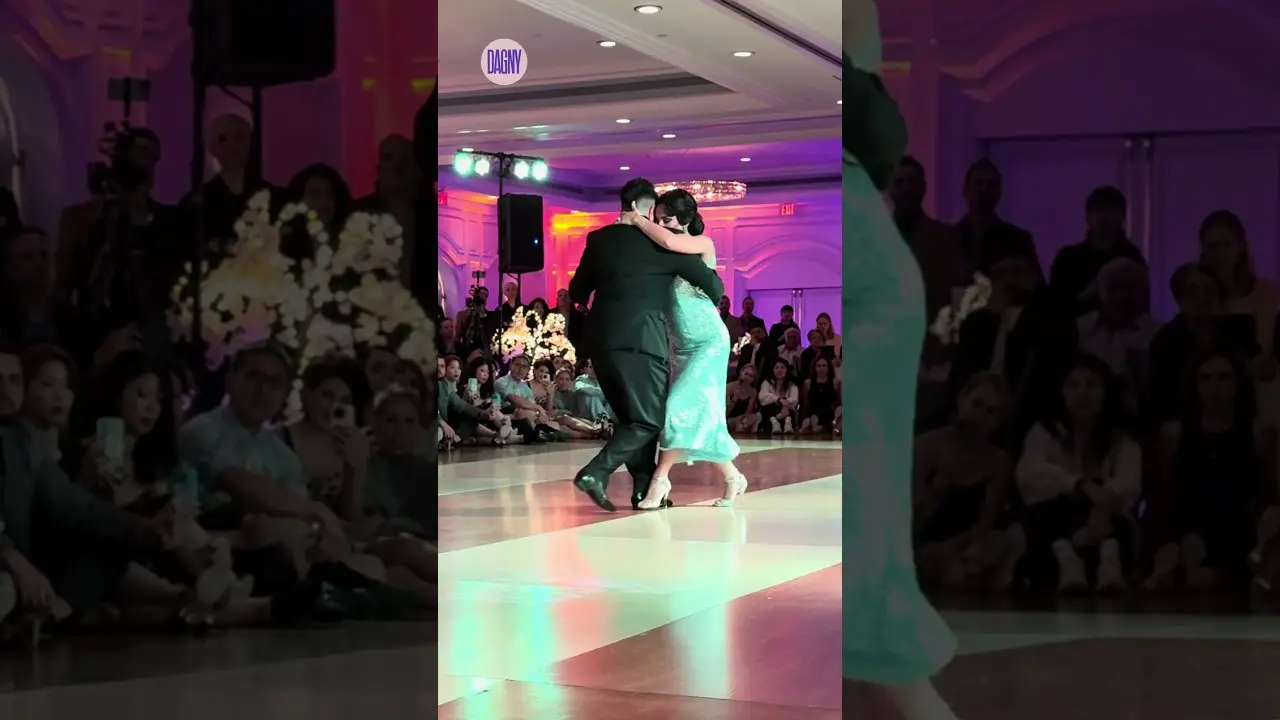Video thumbnail for Clarisa Aragón & Jonathan Saavedra Argentine tango performance to Bochinche at SoCal 2025 (7/13)