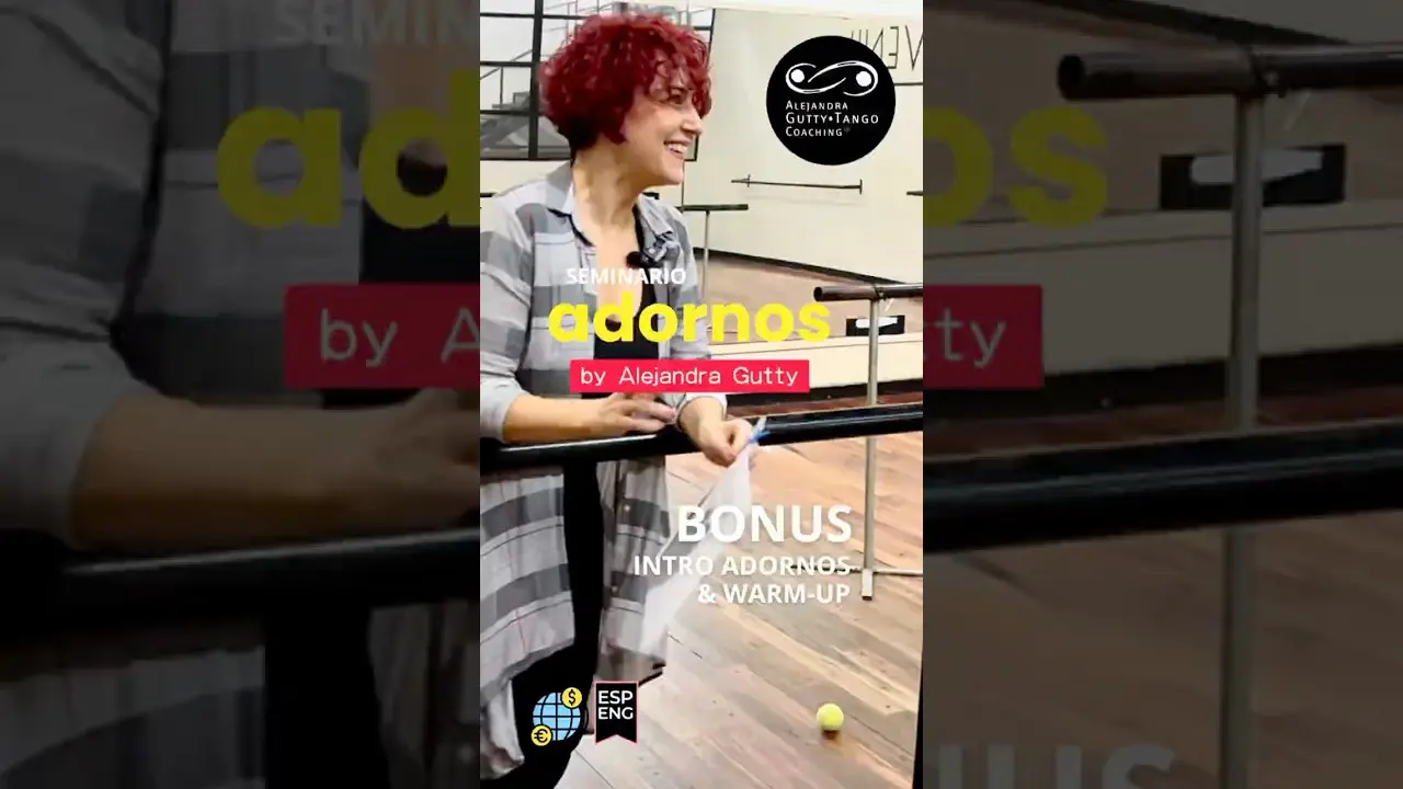 Video thumbnail for ¿Qué es un Adorno? -- ADORNOS intro and warm-up by Alejandra Gutty