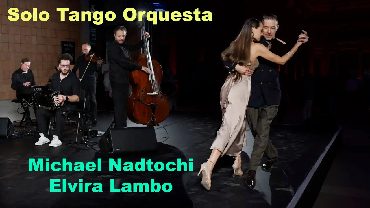 Video thumbnail for Michael Nadtochi & Elvira Lambo -4/6-  SOLO TANGO ORQUESTA: ‘Утомлённое Солнце’(clipping) 4K Video
