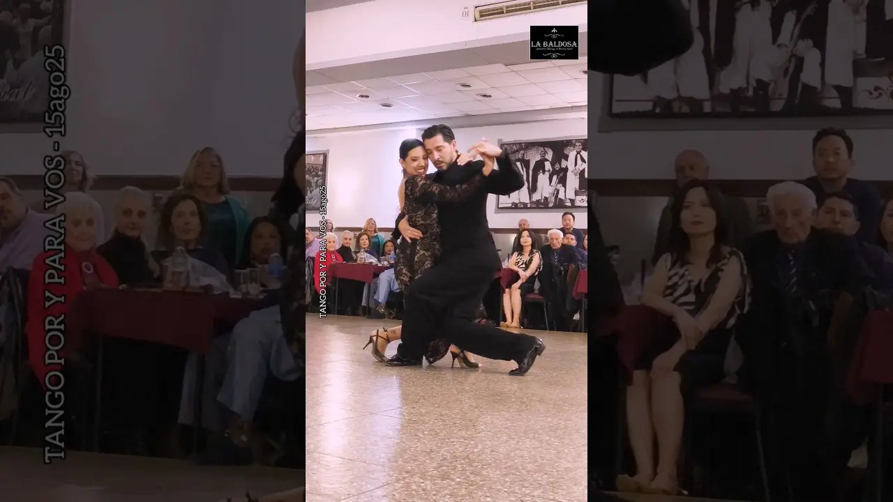 Video thumbnail for Roxana Suárez y Dante Sánchez. Maipo (D'Arienzo) Milonga La Baldosa 15ago25
