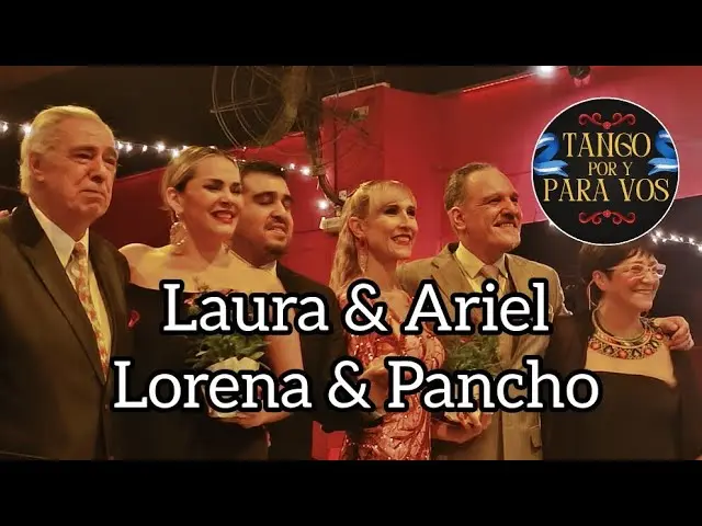 Video thumbnail for Laura Casco & Lorena Ermocida - Ariel Taritolay y Pancho Martinez Pey. Champagne #tango 10ago25 