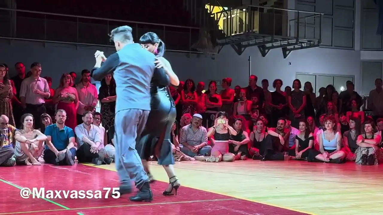 Video thumbnail for Majo Martirena Rodrigo Fonti Mediterranean Summer Tango 2025 (2/4)