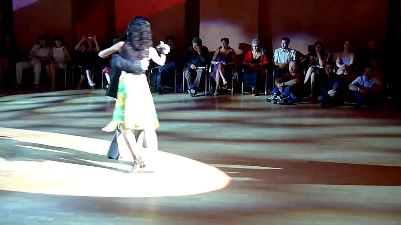 Video thumbnail for Maria Mondino & Ismael Ludman Milonga at the Danubiando Tango Fest, Budapest