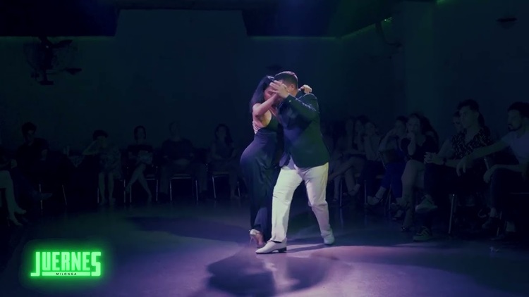 Performance by CORINA HERRERA Y OCTAVIO FERNANDEZ EN JUERNES MILONGA