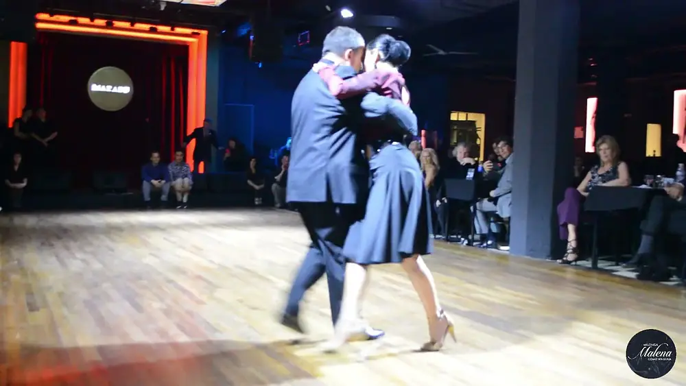 Video thumbnail for Natalia Hills & Hernán Álvarez Prieto en Milonga Malena "COMO NINGUNA"!!! 1/4