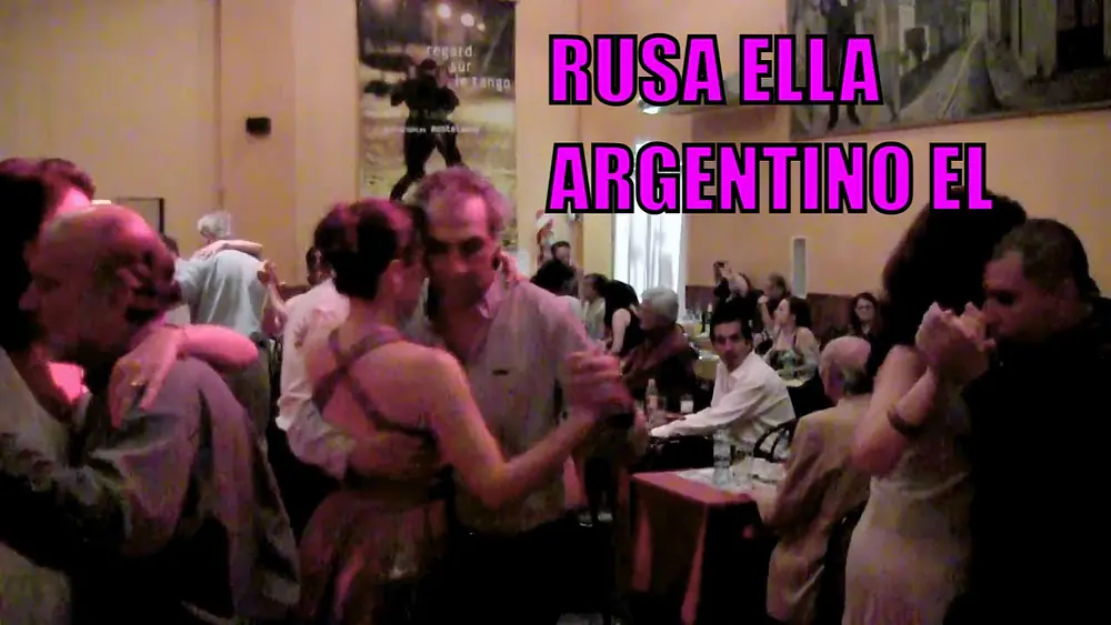 Video thumbnail for Rusa y argentino baile tango Vals, Salon Canning, Parakultural, Olga Khovanchuk, Carlos Neuman