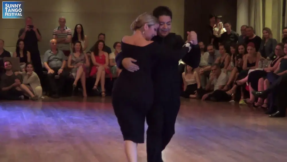Video thumbnail for Carlitos Espinoza - Noelia Hurtado 4/5, June 2019, Sunny Tango Festival, Crete, Greece. D'Arienzo