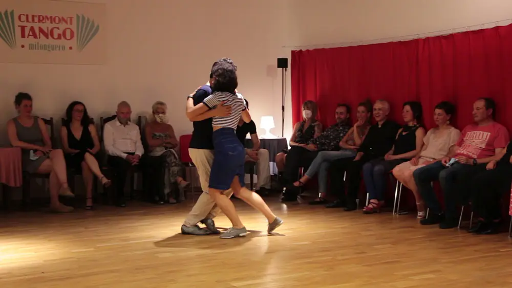 Video thumbnail for Celine Giordano et Alexis Quezada à Clermont Tango le 3.07.2021