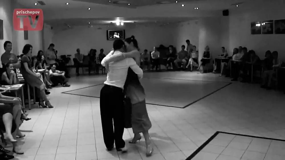 Video thumbnail for Mila Vigdorova and Ozgur Demir, Russia, Moscow, Milonga in "Romanov Dvor 2", 04.06.2010(3)