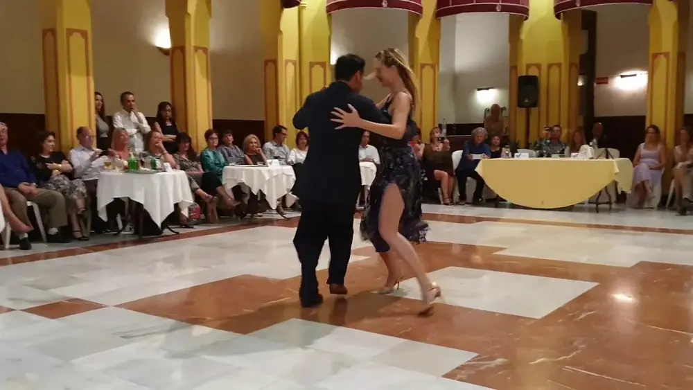 Video thumbnail for TEN+TANGO SESSIONS #1 - 2019 - HERNÁN SAUCEDO Y ANASTASIA MAKAROVA - EL AEROPLANO - CANARIAS