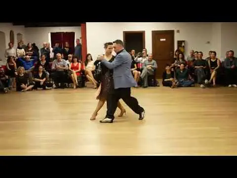 Video thumbnail for Alejandro Larenas y Marisol Morales en Trento, "El Monito" (Osvaldo Pugliese)