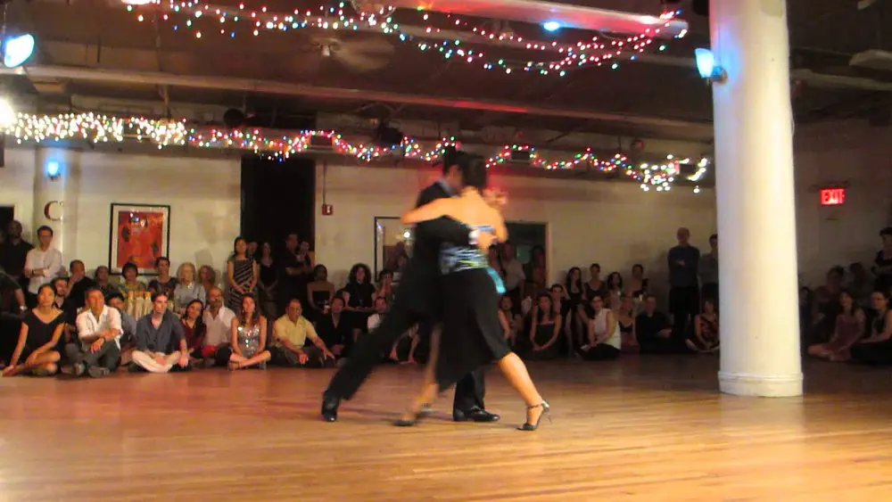 Video thumbnail for Carolina Jaurena and Andres Bravo performance 1 @ All Night Milonga NYC 2013