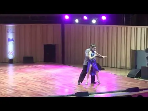 Video thumbnail for Delfina Pissani  y Diego Valero  (Nunca Tuvo Novio) Mundial de Tango 2015