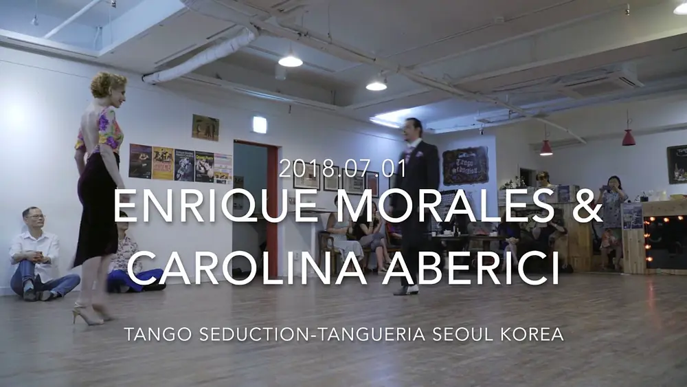 Video thumbnail for [ Tango ] 2018.07.01 - Enrique Morales & Carolina Aberici - Show No.4 (4/5)