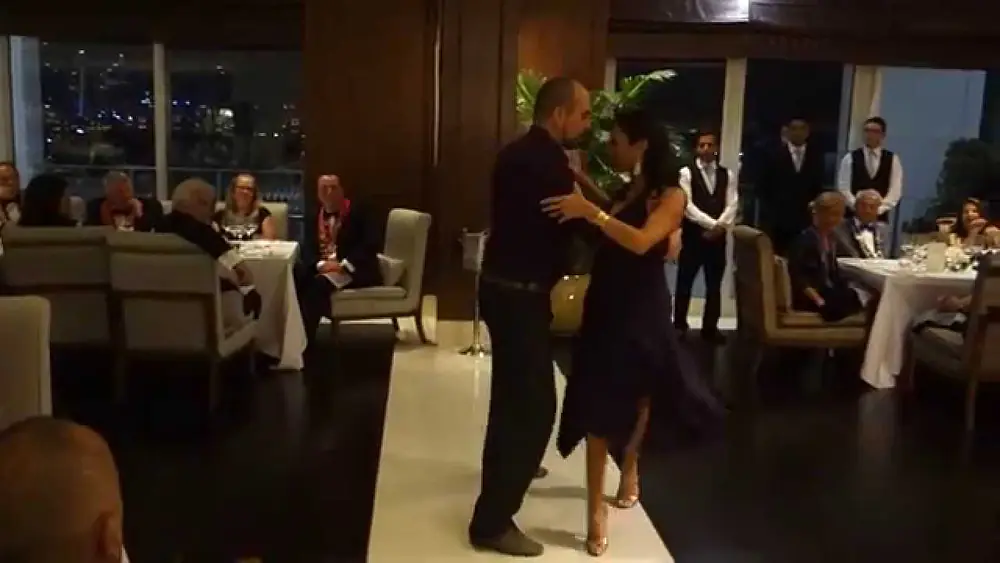 Video thumbnail for Maya Saliba & Facundo Gil Jauregui at Dubai Chaine des Rotisseurs Dinner - November 2014