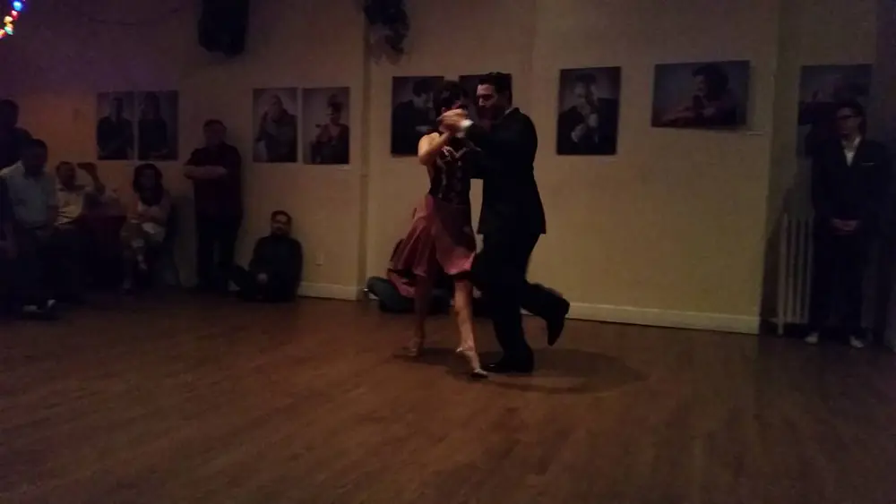 Video thumbnail for Argentine tango: Florencia Borgnia & Marcos Pereira - Dichas que vivi