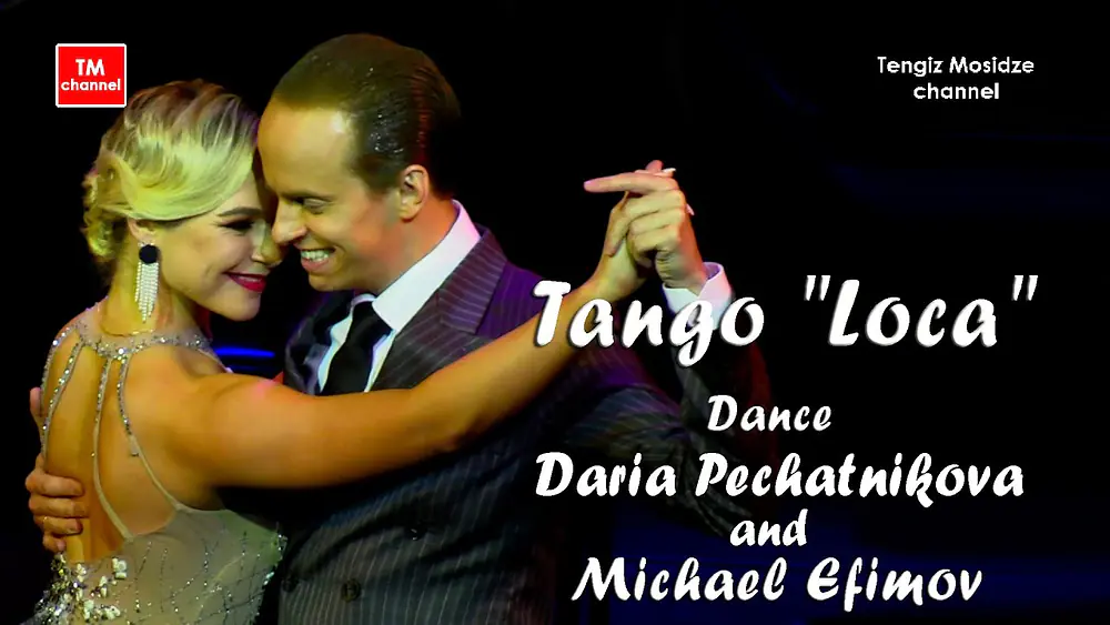 Video thumbnail for Tango "Loca". Dance Daria Pechatnikova and Michael Efimov with "Solo Tango Orquesta". Танго.
