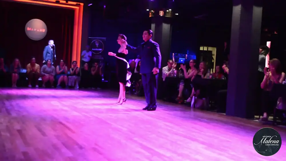 Video thumbnail for Jimena Hoeffner & Max Piero Vera Ramirez en Milonga Malena "COMO NINGUNA"!! 3/4