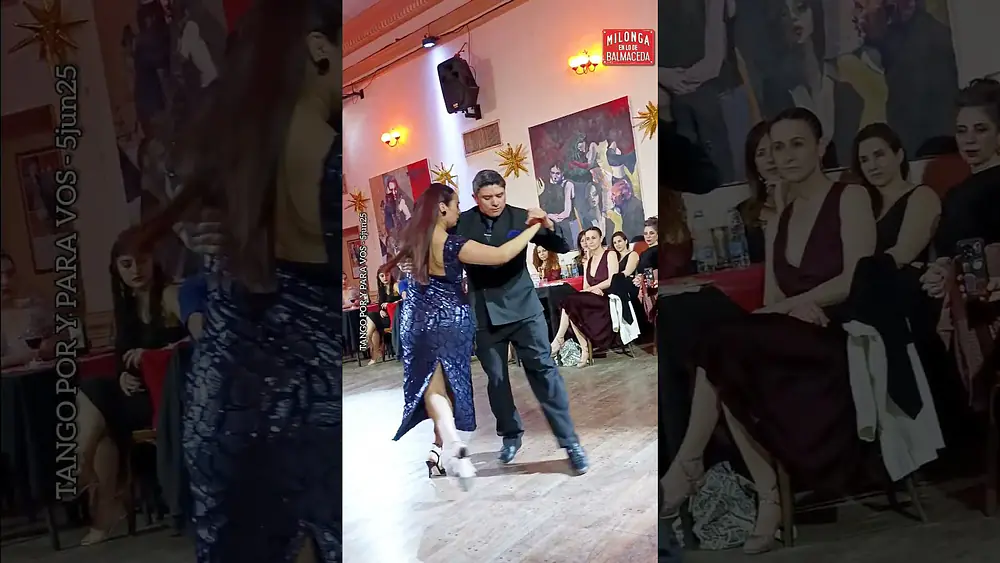 Video thumbnail for Reel 2 Quién sino tú (Di Sarli) Aldana Figueroa y Matías Gutiérrez. En lo de Balmaceda 5jun25