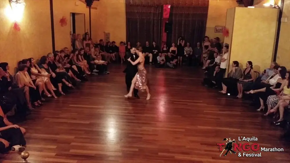Video thumbnail for Dionisis Theodoropoulos & Chloe Theodoropoulou - 2/4 Vals - L'Aquila Tango Marathon & Festival