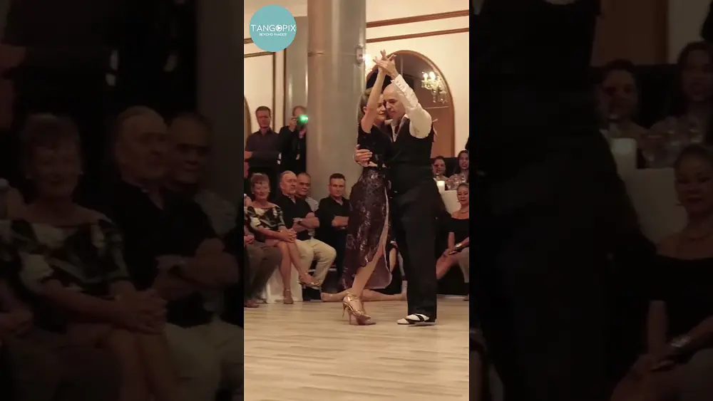 Video thumbnail for Horacio Pebete Godoy & Maricel Giacomini dance Tango Bardo - Una noche de Garufa