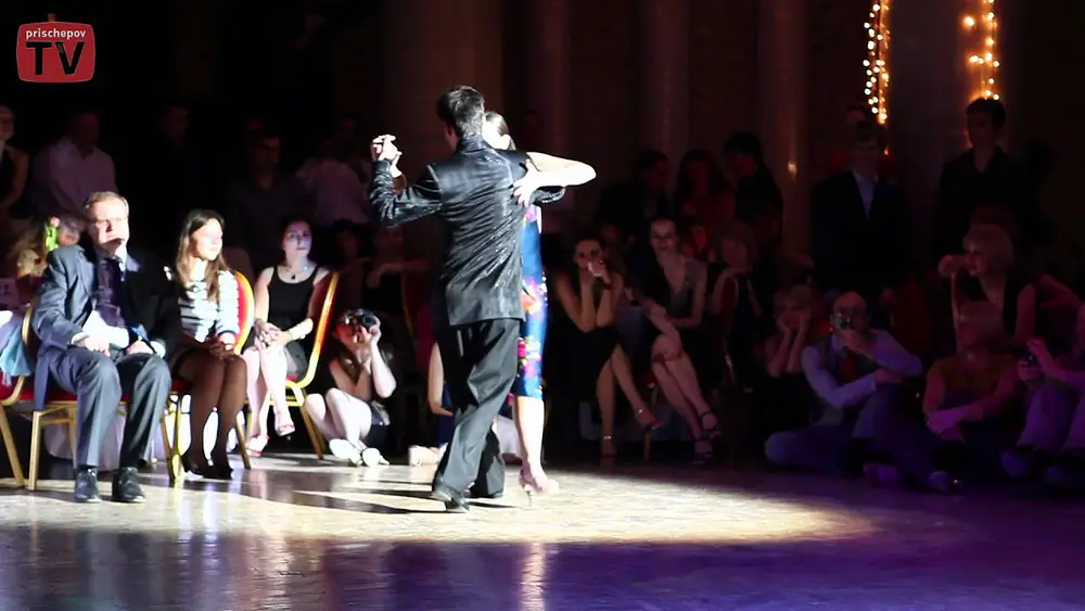 Video thumbnail for Javier Rodriguez y Virginia Pandolfi, Russia, Moscow, Milonga "Grande tango Ball" 3-4